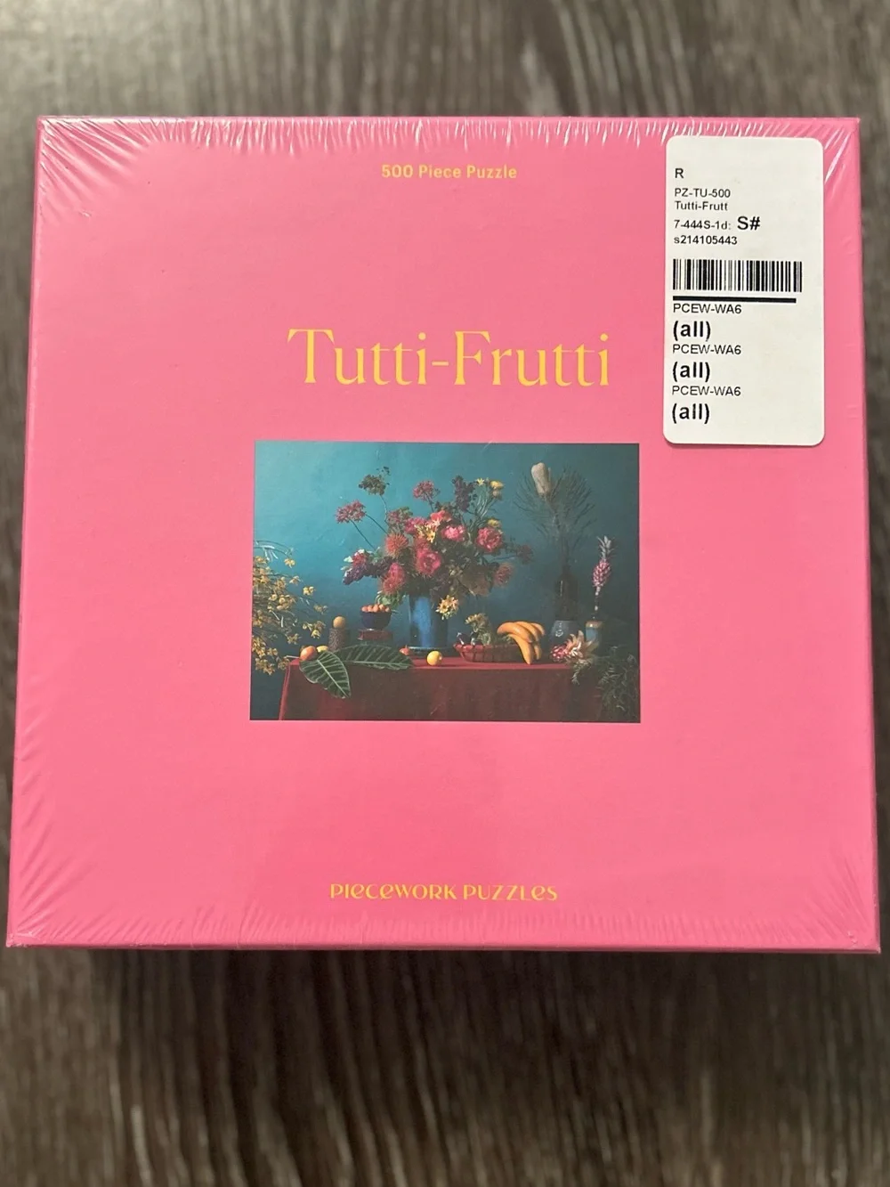Tutti-Frutti Flower & Fruit 500-Piece Puzzle - Brand New - Picture 2 of 11
